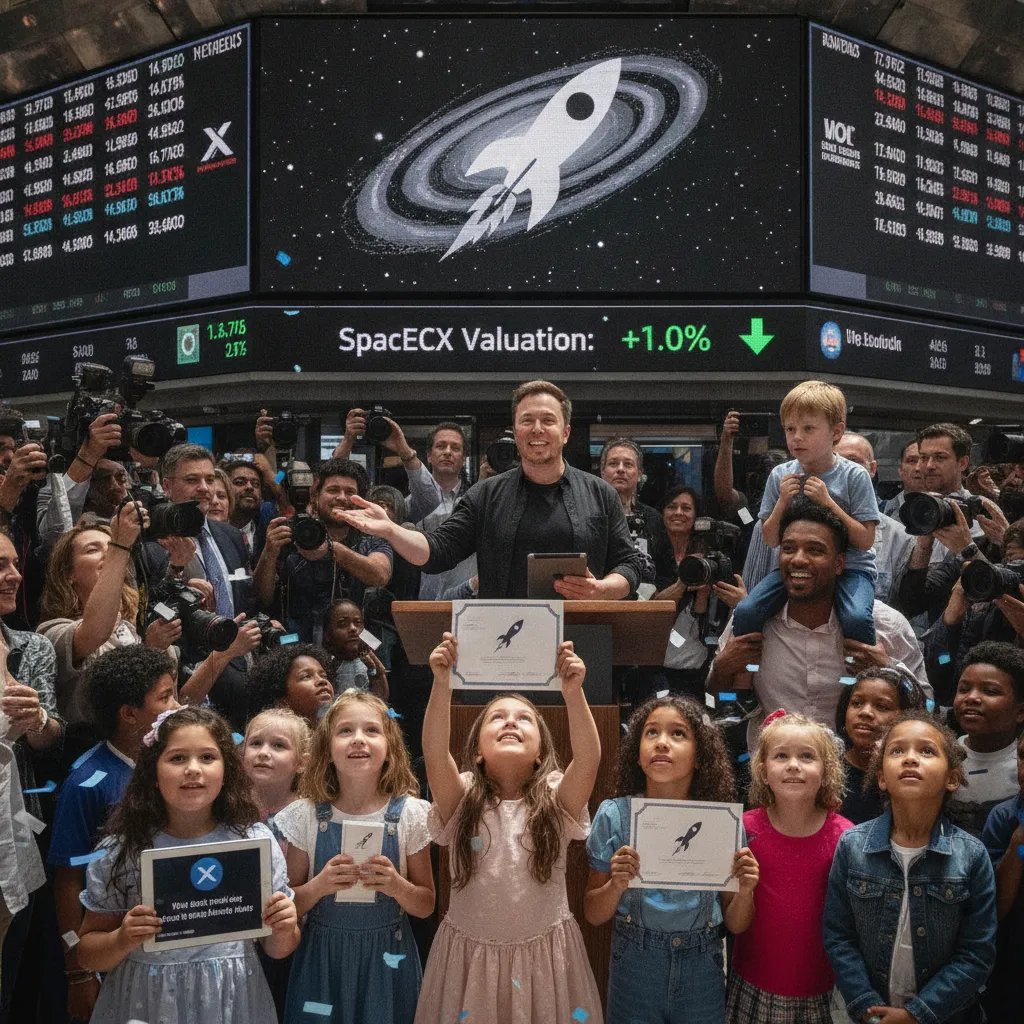 Galactic Generosity Sparks Surge in SpaceX Valuation