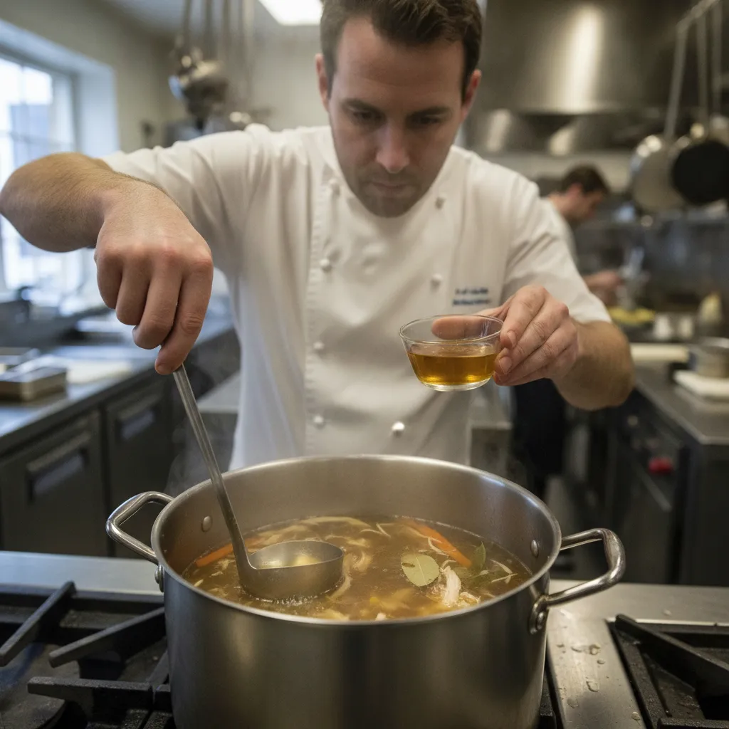 Mastering the Art of Crystal Clear Chicken Stock